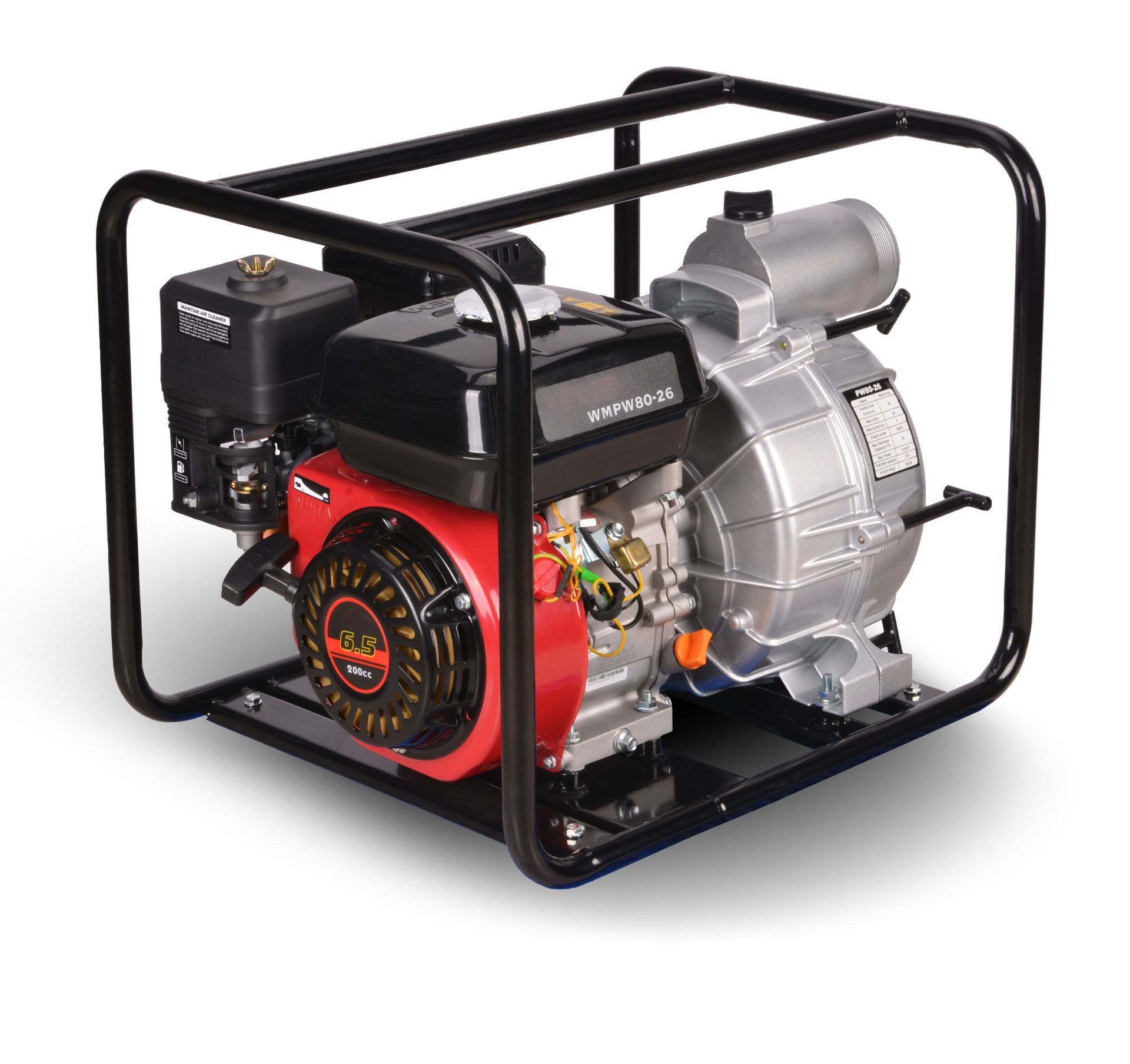 Gasoline water pump
